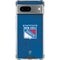 NHL New York Rangers Distressed Google Pixel 7a Clear Case